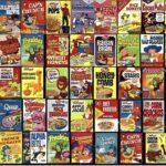 1970s Cereal Choices POSTER 24 X 24 Inches Wall Art