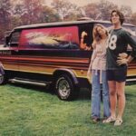 1970’s Custom Van Ad POSTER 24 X 24 Inches Wall Art