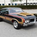 1971 OLDSMOBILE 442 COUPE POSTER 24 X 36 INCH SWEET!