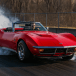1972 Chevrolet Corvette Convertible 4-Speed Dragstrip POSTER 24 X 36 INCH Sweet!