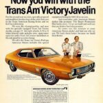 1973 AMC AMX JAVELIN AD  POSTER 24 X 18 INCH SWEET!