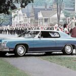 1973 CHEVROLET IMPALA Poster 24 X 36 Inch SWEET LAND YACHT!