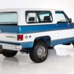 1973 Chevy K5 Blazer Cheyenne Poster 24X36 Classic SUV Art Vintage Collectible