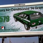1974 AMC Gremlin Advertisement Sign POSTER 24 X 18 Inches Nice