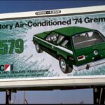 1974 AMC Gremlin Billboard POSTER 24 X 18 INCH Nice Looking!