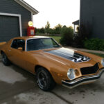 1974 CHEVROLET CAMARO Z28 (Gold) POSTER 24 X 36 INCH
