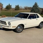 1974 Ford Mustang II base white POSTER 24 X 36 INCH Looks Sweet!