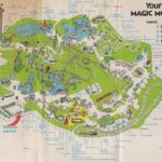 1974 MAGIC MOUNTAIN MAP POSTER 24 X 36 Inches Looks beautiful Nostalgia