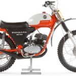 1974 Zundapp MC125  Motocross Motorcycle POSTER 24 X 36 INCH Sweet!