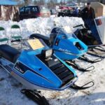 1975 Sno-Jet Thunder Jet 440 Snowmobile SLED Poster 24 X 18 Inch SWEET!