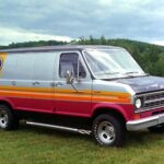 1976 FORD ECONOLINE CUSTOM VAN POSTER 24 X 36 Inches PURE FUN!