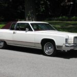 1976 Lincoln Continental Coupe white POSTER 24 X 36 INCH Looks Sweet!