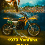 1979 Yamaha 0W40 MX (Legendary Bob Hannah) Motocross POSTER 24 X 36 INCH Sweet!