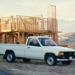 1985 Toyota Truck (White) POSTER 24 X 36 INCH Vintage Wall Art Nice!
