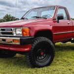 1987 Toyota Truck 4x4 (Red) POSTER 24 X 36 INCH Vintage Wall Art Nice!
