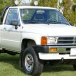 1988 Toyota Truck (White) POSTER 24 X 36 INCH Vintage Wall Art NICE!