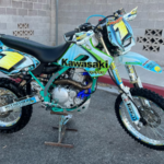 1994 Kawasaki KLX 650 Custom Motorcycle POSTER 24 X 36 INCH Sweet!