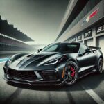 2017 CHEVROLET CORVETTE C7 GRAND SPORT (Matte Black) POSTER 24 X 36 INCH SWEET!