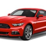 2017 FORD MUSTANG GT 5.0 (RED) POSTER 24 X 36 INCH LOOKS AWESOME!!