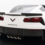 2018 Chevrolet Corvette Grand Sport White (Close Rear) POSTER 24 X 36 INCH Nice!