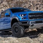 2019 FORD F-150 RAPTOR (Blue) POSTER 24 X 36 INCH