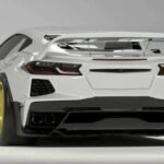 2020 CHEVROLET CORVETTE C8 STINGRAY WIDEBODY KIT (REAR) POSTER 24 X 36 INCH