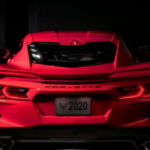 2020 CHEVROLET CORVETTE RED (REAR) LICENSE PLATE AWESOME!!!