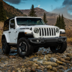 2020 Jeep Wrangler RUBICON (White-Rocks) POSTER 24 X 36 INCH Looks Awesome!