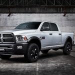 2021 Dodge Ram 2500 White POSTER 24 X 36 INCH