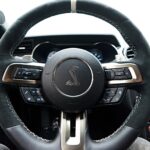 2022 Ford Mustang Shelby GT500 Light Blue (Steering Wheel) POSTER 24 X 36 INCH