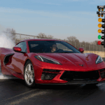 2023 Chevrolet Corvette Stingray Coupe Red Dragstrip POSTER 24 X 36 INCH SWEET!
