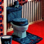 70's GROOVY BATHROOM POSTER 24 X 18 Inches NICE!