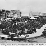 Alamo Plaza San Antonio Texas 1908 POSTER 24 X 18 Inches NICE! Wall Art