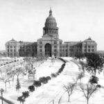 Austin Texas (Snow Day) 1905 POSTER 24 X 18 Inches NICE! Wall Art