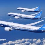 Boeing 787 Dreamliner Family POSTER 24 X 36 INCH Nice!