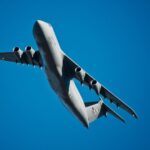C-5 Galaxy USAF (Blue Skies) POSTER 24 X 36 Inches U.S. Military Aircraft