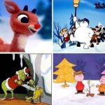 Christmas TV Specials 70s Rudolph Frosty POSTER 24 X 24 INCH Christmas Wall Art