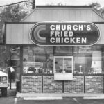Church's Fried Chicken 1970s POSTER 24 X 18 Inches Nice Wall Art
