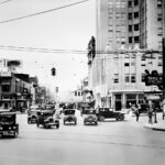 Dallas Texas Streets 1932 POSTER 24 X 18 Inches Wall Art
