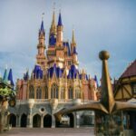 Disneyworld Cinderella Castle POSTER 24 X 36 Inches VERY NICE!!