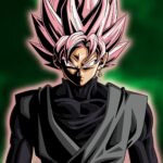 Dragon Ball Goku Black SSJ Rose Glow ANIME POSTER 24 X 18" Sweet!