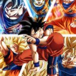 Dragon Ball Z Super Goku from Normal to Ultra POSTER 24 X 18" SWEET!