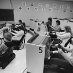 Driver's Ed Class Highschool Simulators 1984 POSTER 24 X 18 Inches Nice Wall Art