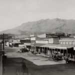 El Paso Texas 1880 POSTER 24 X 18 Inches Wall Art
