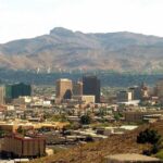 El Paso Texas 2007 (Mountains) POSTER 24 X 18 Inches Wall Art