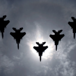 F-15 Eagle (Air Silhouette) POSTER 24 X 36 Inches U.S. Military Aircraft