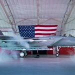 F-15EX USAF (U.S. Flag) POSTER 24 X 36 Inches U.S. Military Aircraft