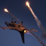 F-35 Lightning II (Afterburner) POSTER 24 X 36 Inches U.S. Military Aircraft