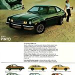 FORD Pinto Ad 1970s POSTER 24 X 18 Inches NICE!