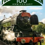 Flying Scotsman Steam Locomotive (100 Years) POSTER 24 X 36 Inches Nice!